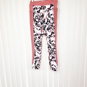 CITRINE GLOW Midrise Print Leggings Size Medium